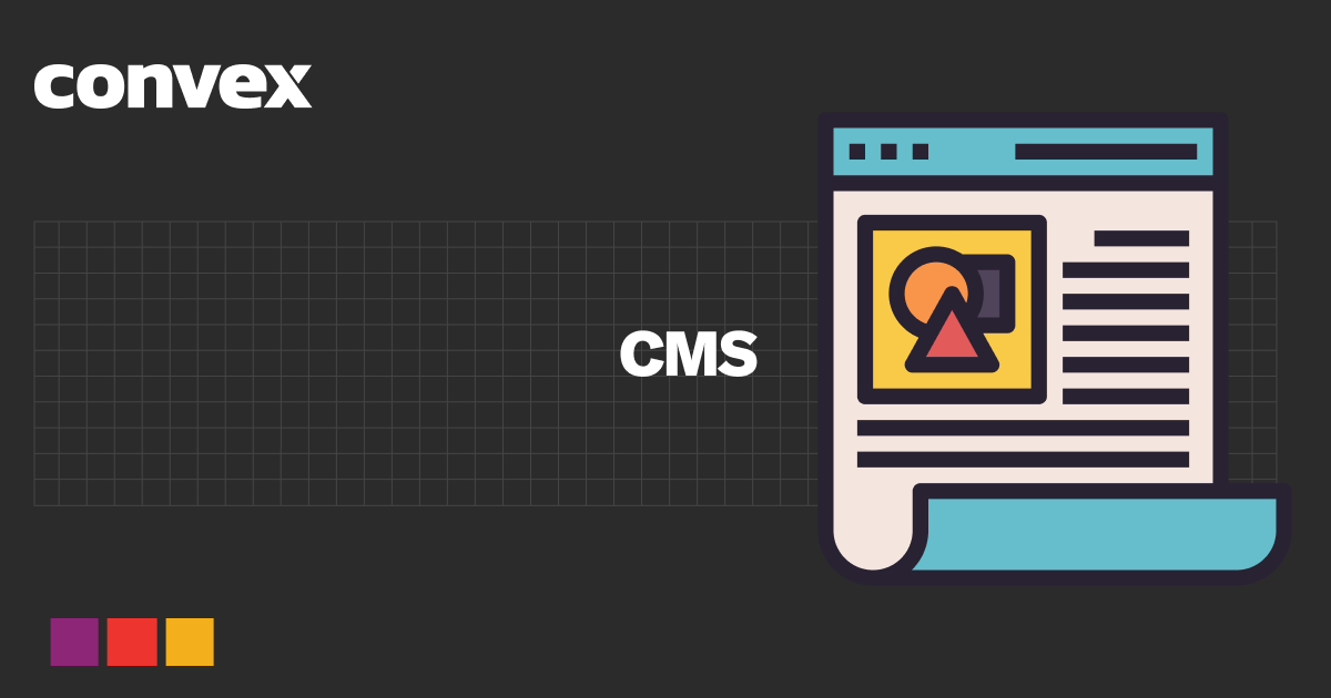 Convex CMS Template