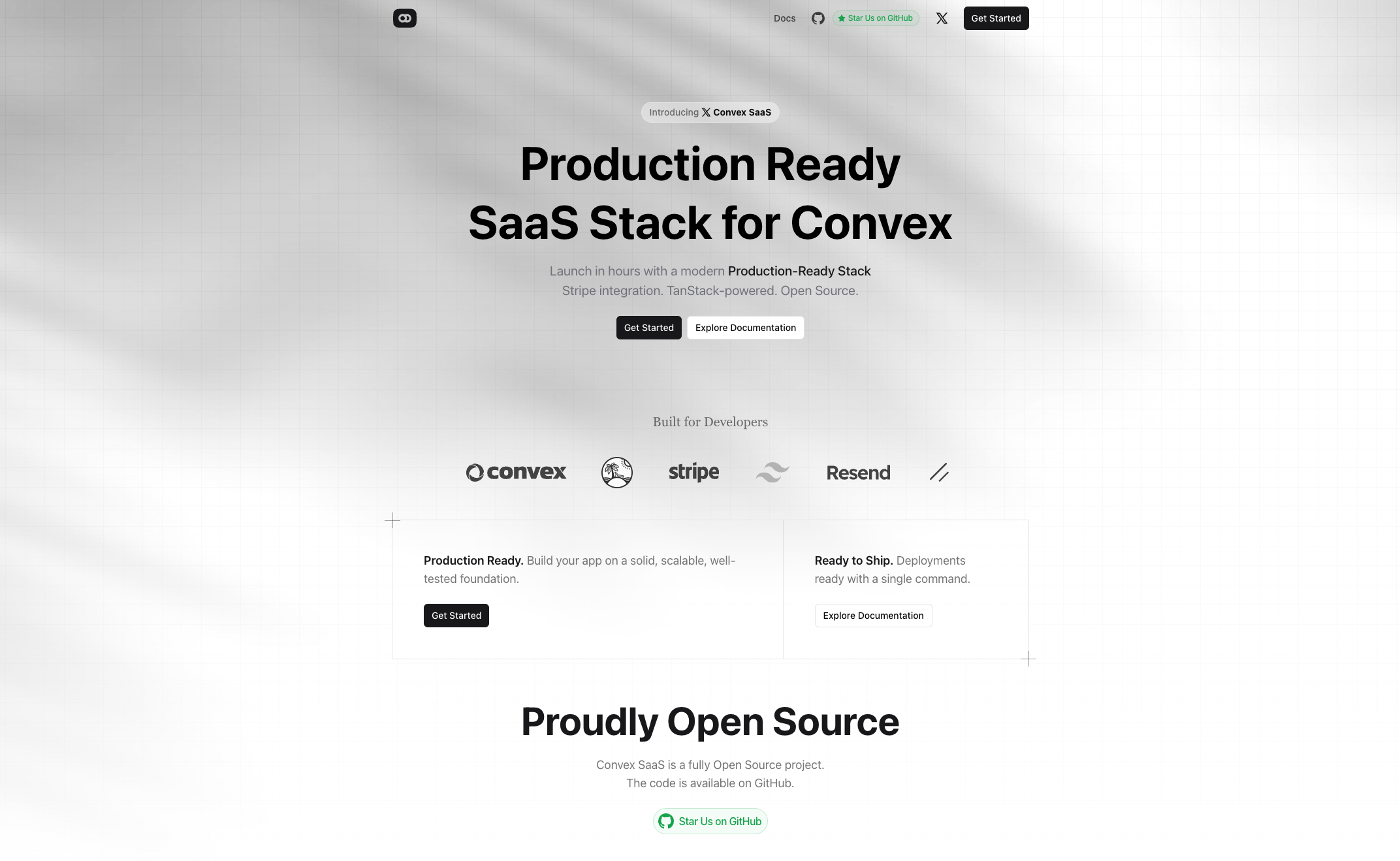 Convex tanstack saas starter